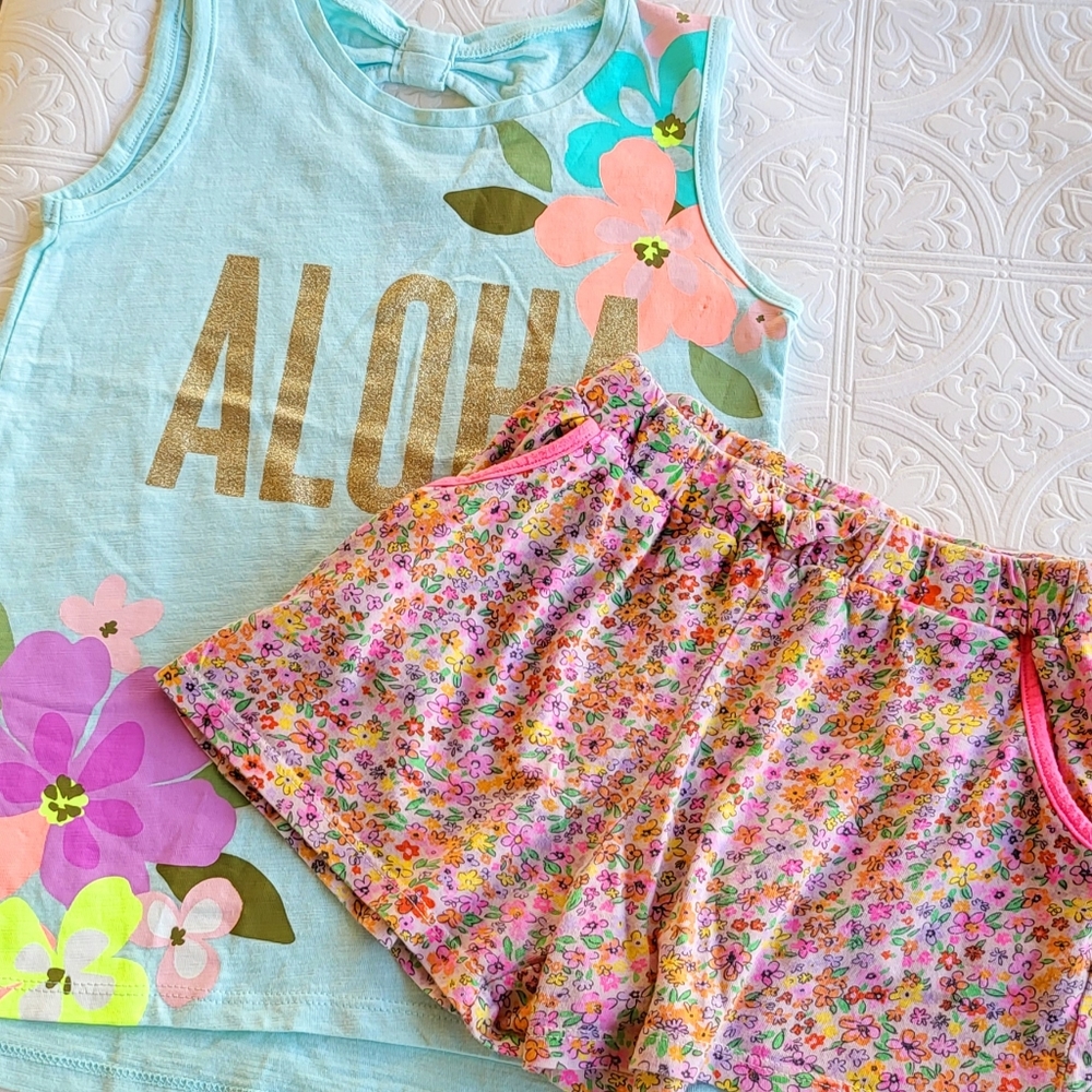 🎀 GIRL SUMMER OUTFIT SIZE (6/6X).